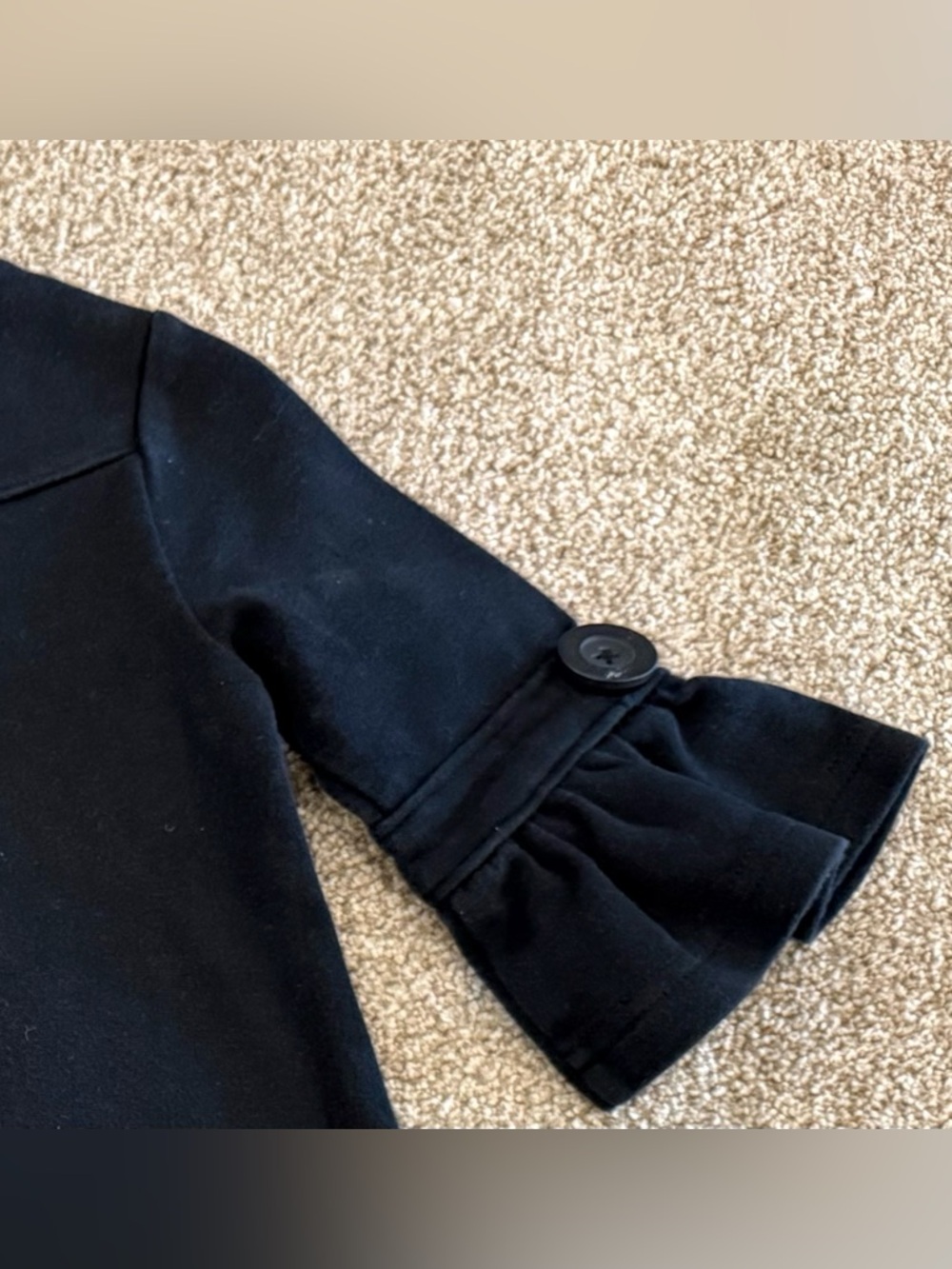 Gap Kids Black Ruffle-Sleeve Dress - Picture 4 of 4